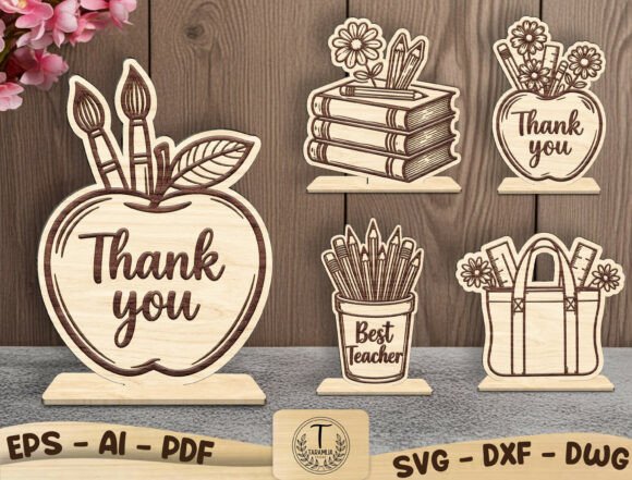 Celebrate Teachers with Laser Cut SVG Designs