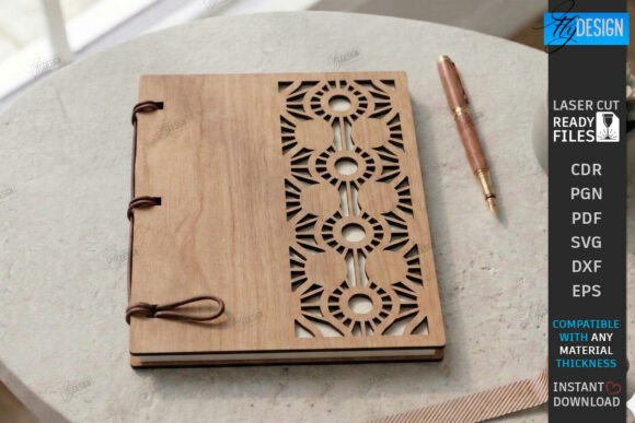Create a Stunning Notebook Cover Laser Cut | Planner Cover