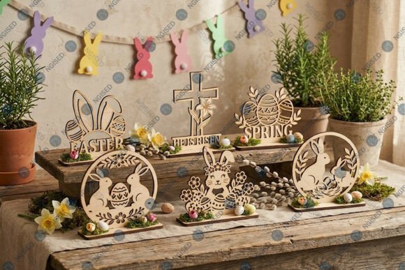 Create Stunning Easter Crafts with Laser Cut SVG Designs